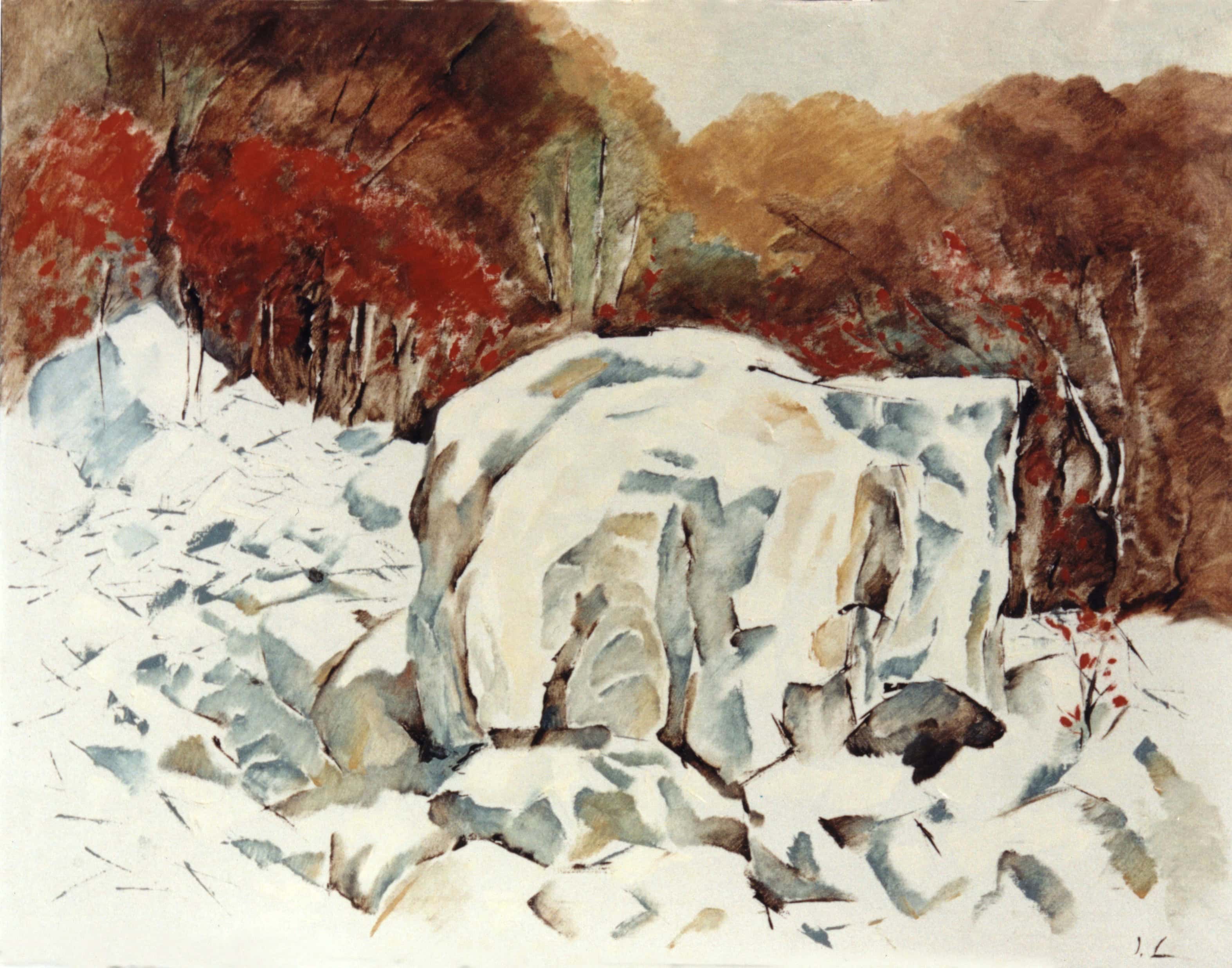 Paesaggio carsico (90x70 cm)