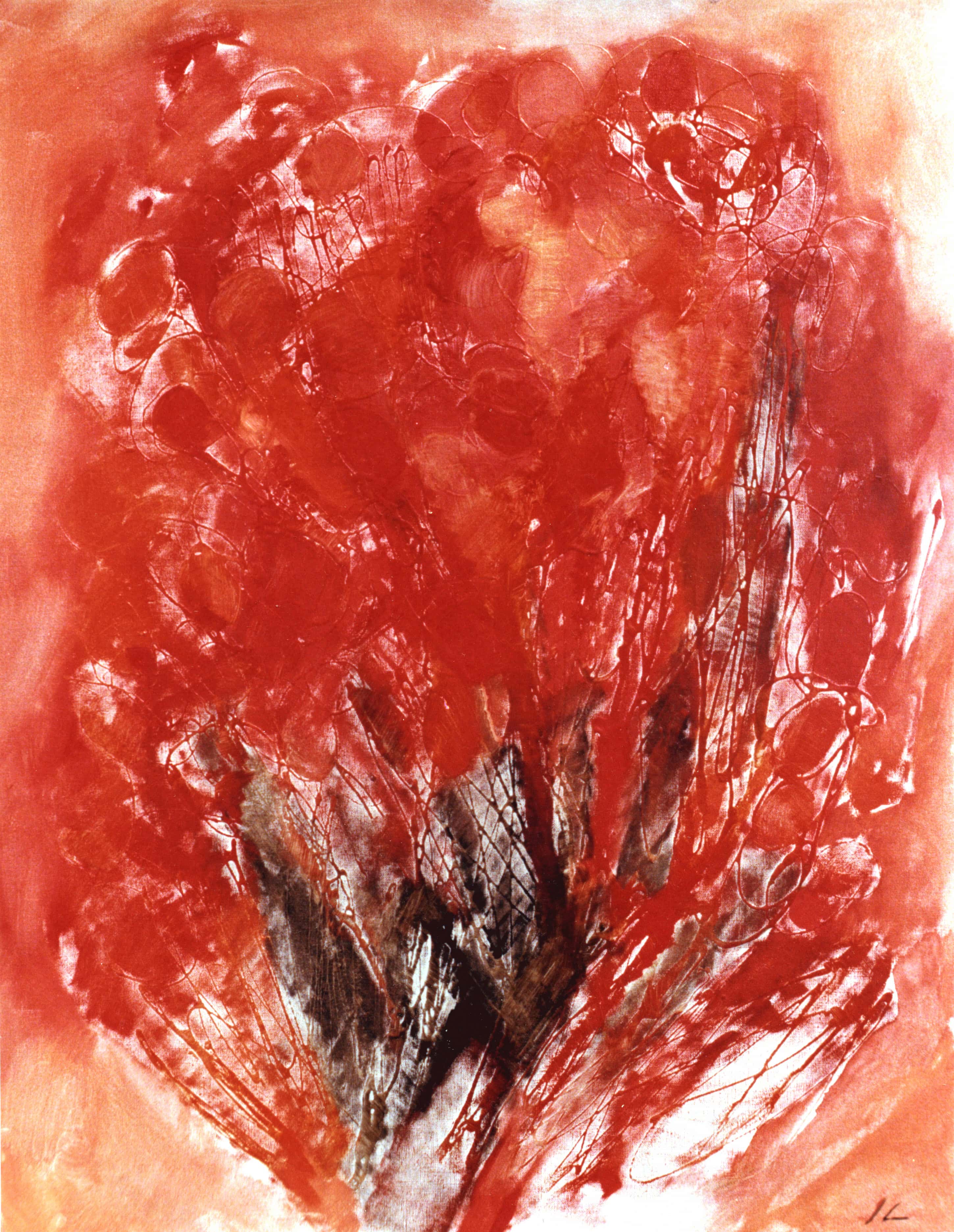 Cespuglio di sommacco (70x90 cm)