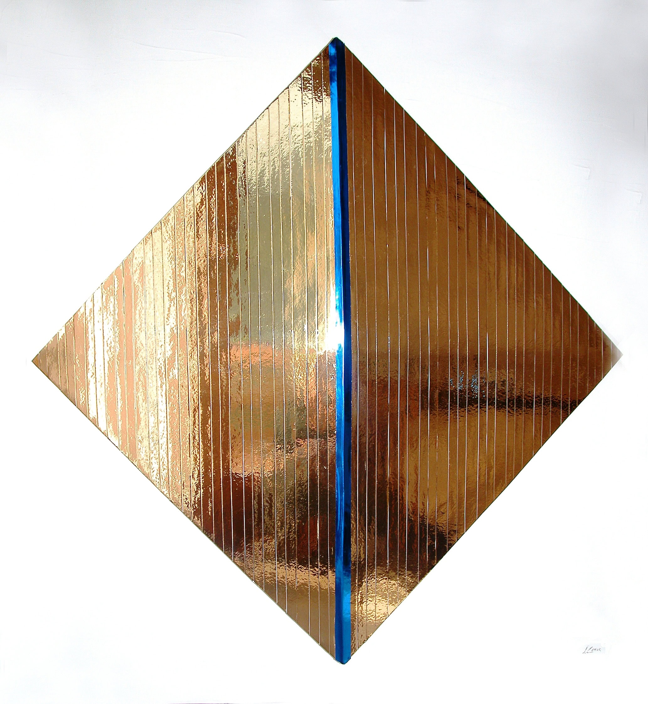 Evoluzione degli inizi (120x120 cm)