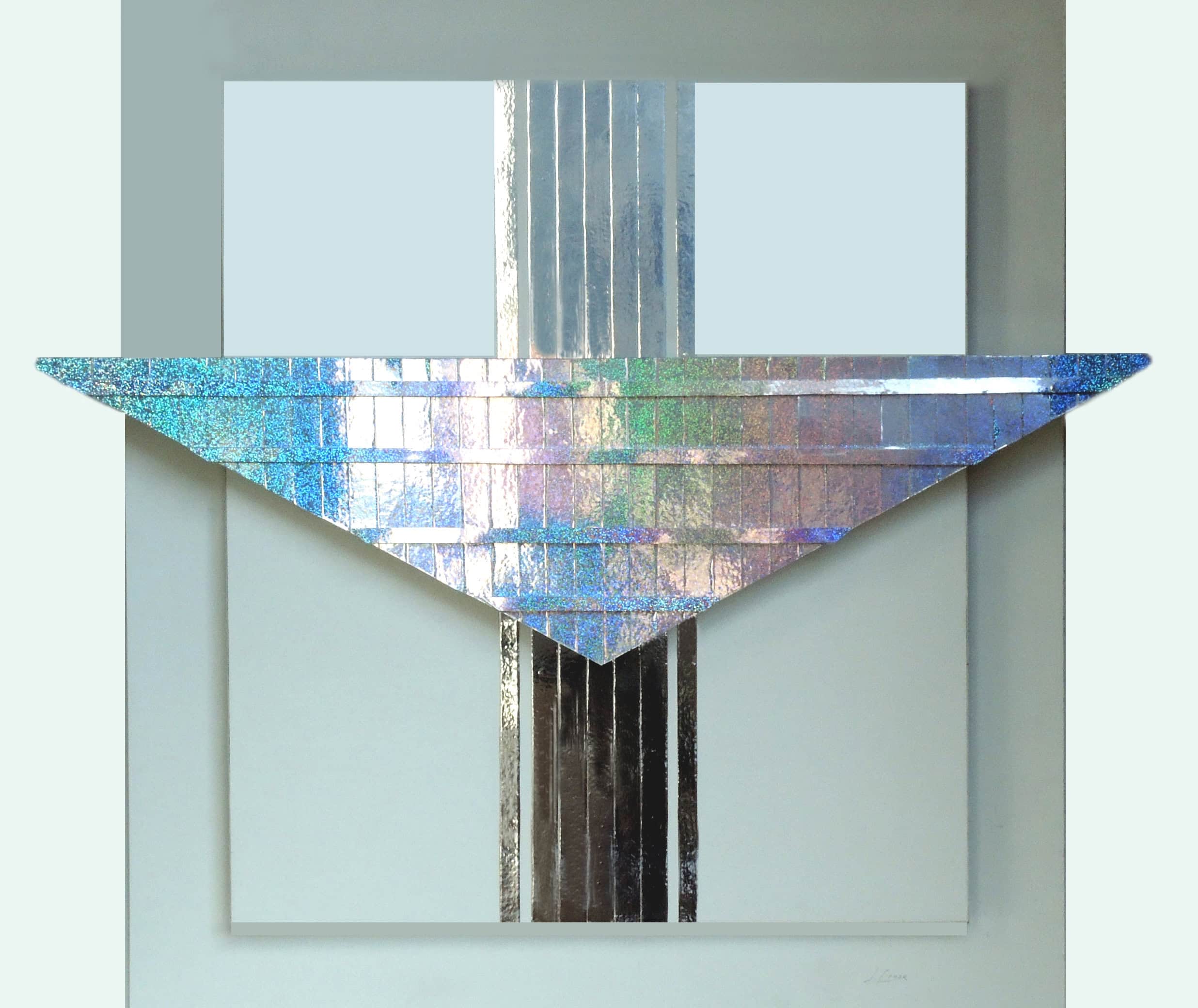 Riflessione sull'infinito (102x100 cm)