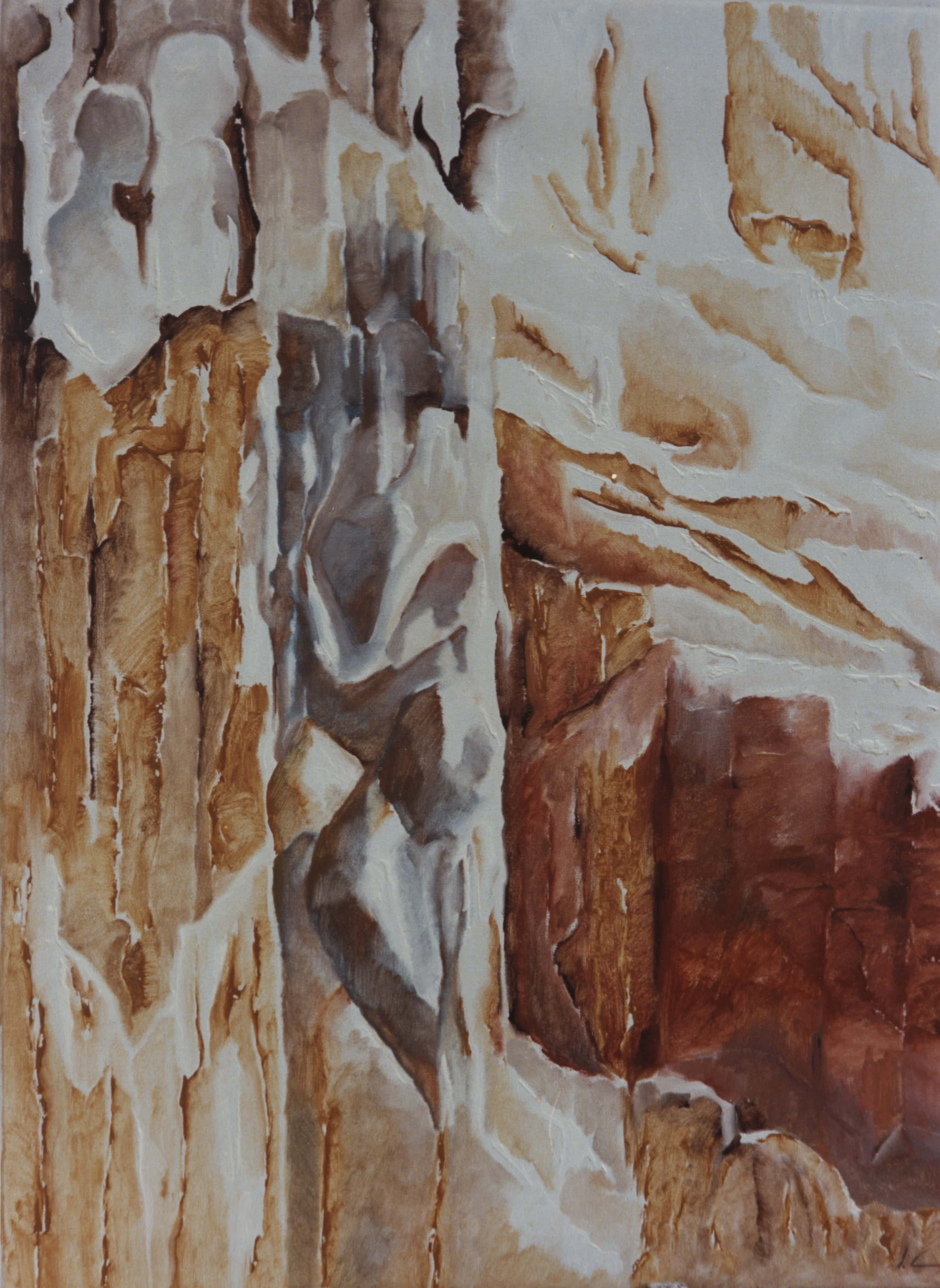 Cava Carsica con amanti (70x90 cm)