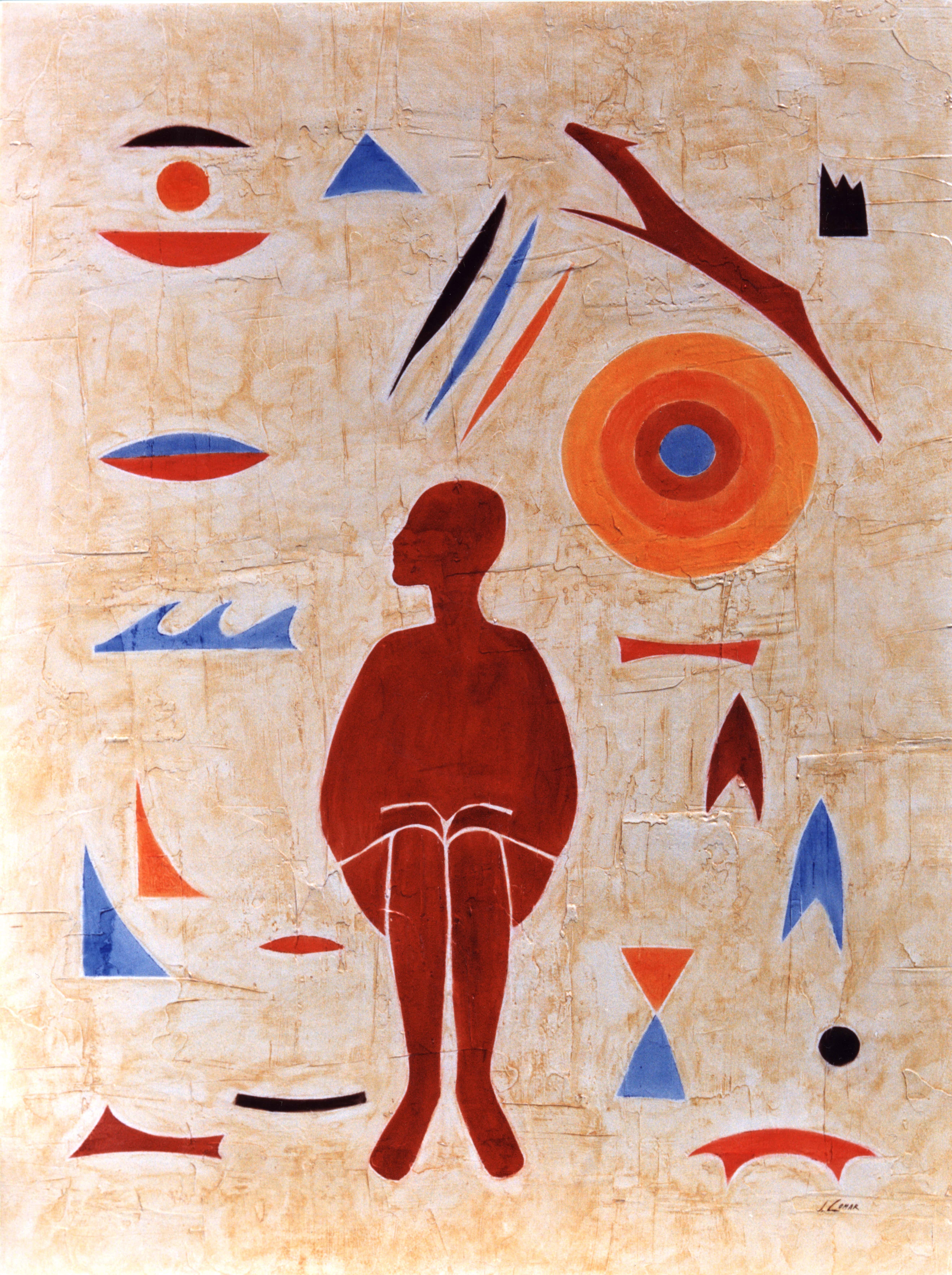 Figura e simboli (85x115 cm)