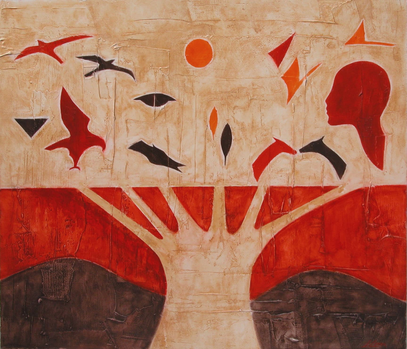 L'albero della vita (110x85 cm)