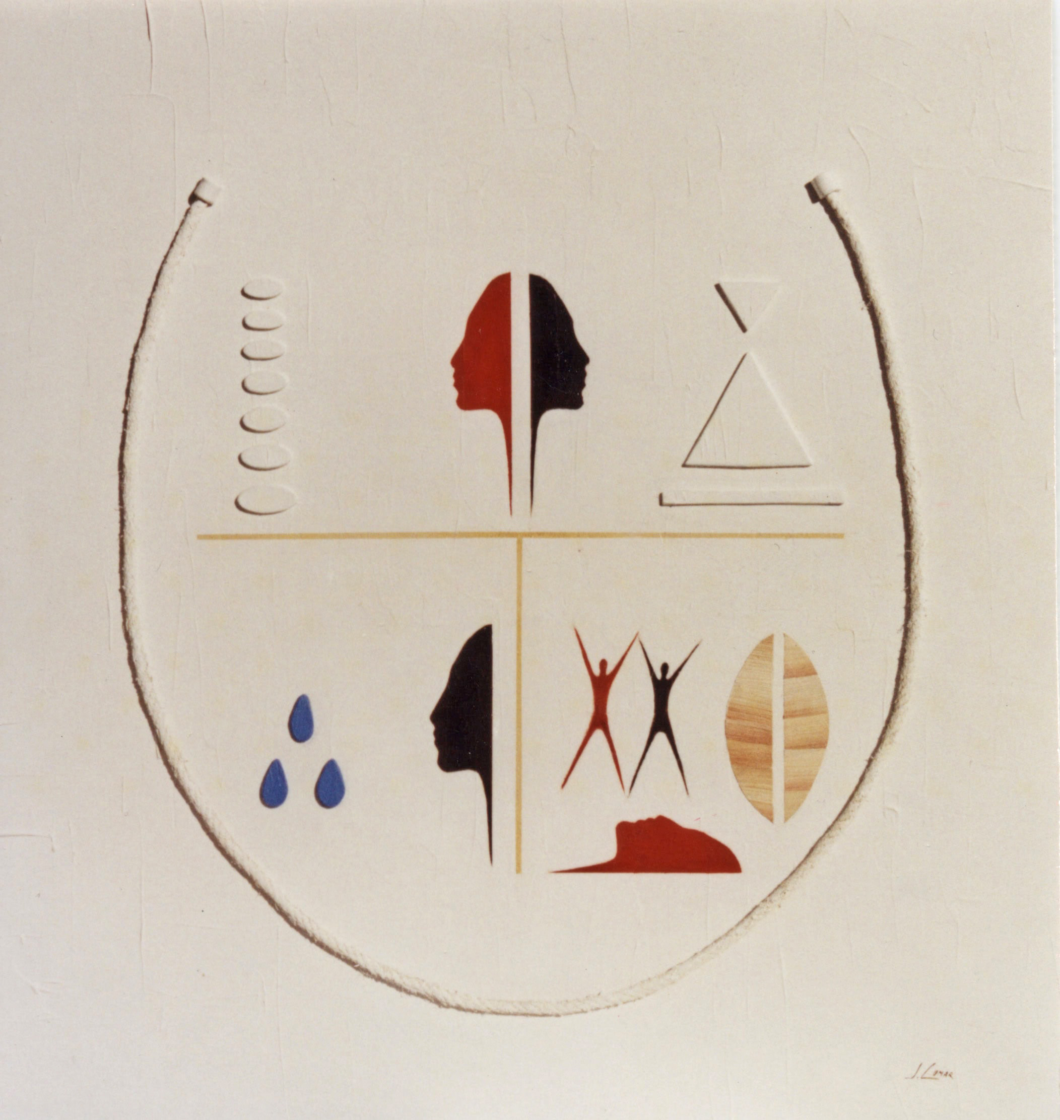 L'incognita apertura (90x95 cm)
